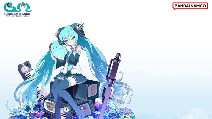 Gundam Celebrates 45th Anniversary With Hatsune Miku Figures, Concert