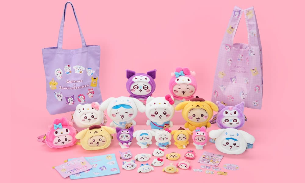 Bags, plushies and more products available