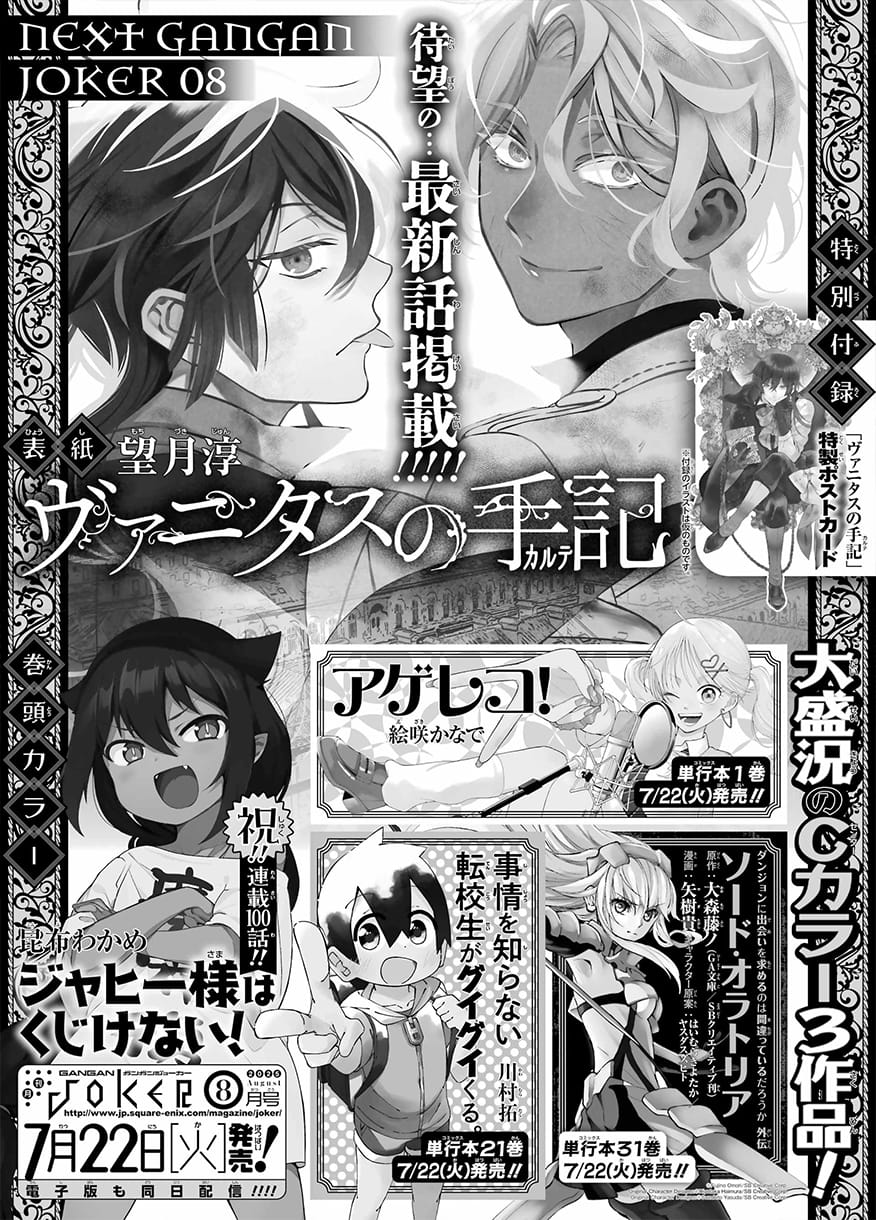The Case Study of Vanitas Manga