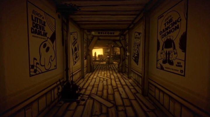 Bendy and the Ink Machine First frame from chapter 1