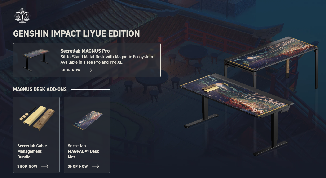 secretlab genshin