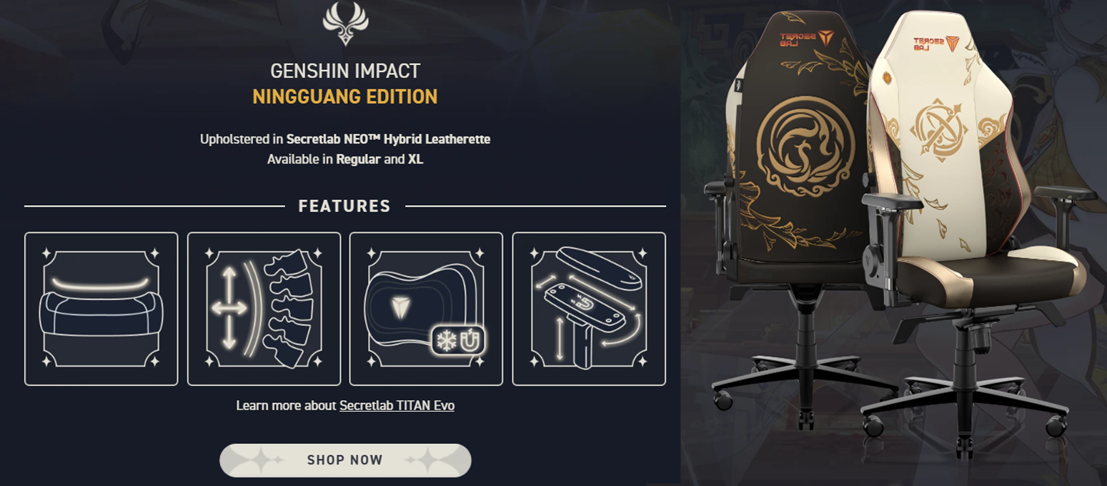 secretlab ningguang