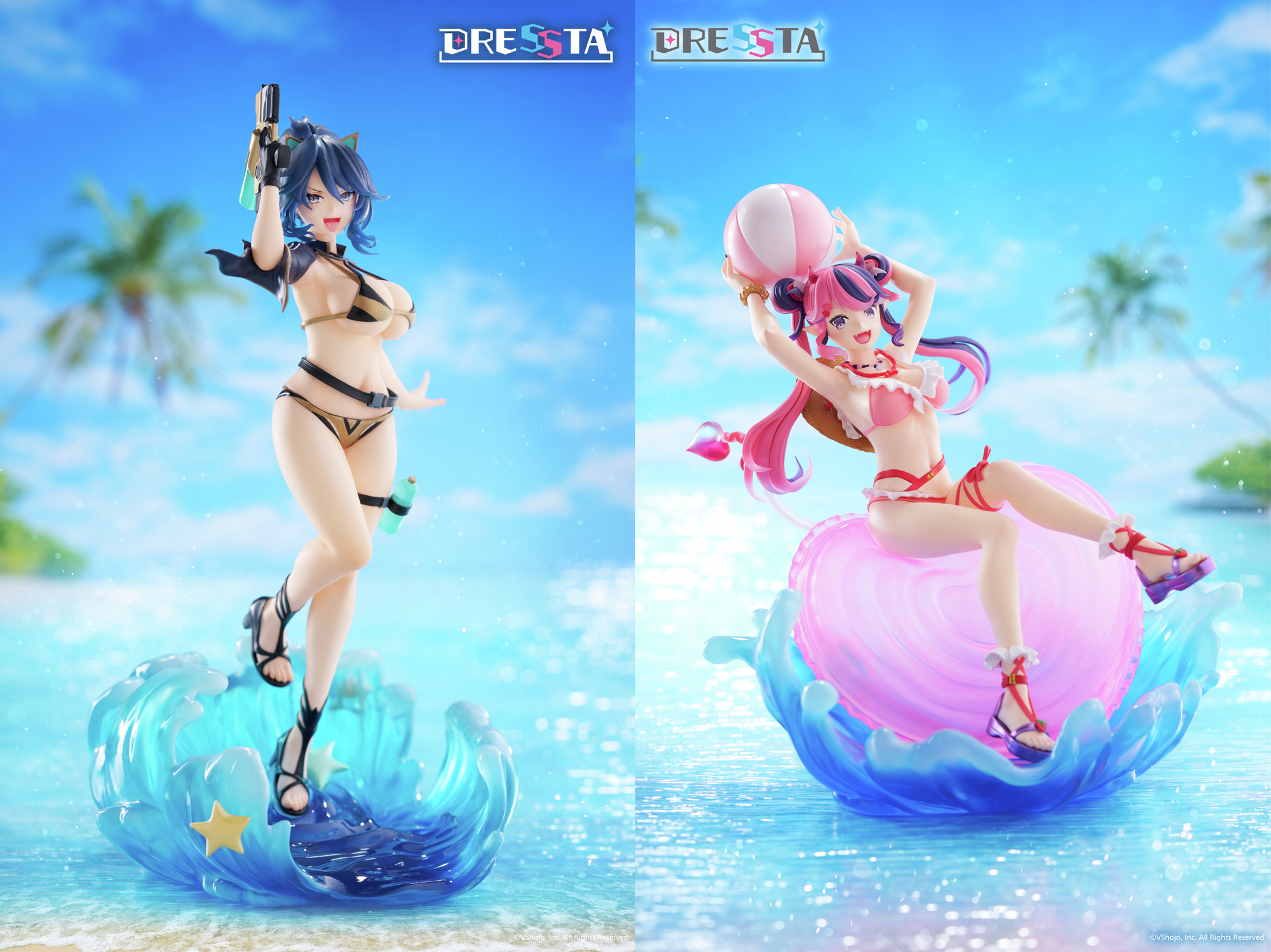 Kson and Ironmouse figures