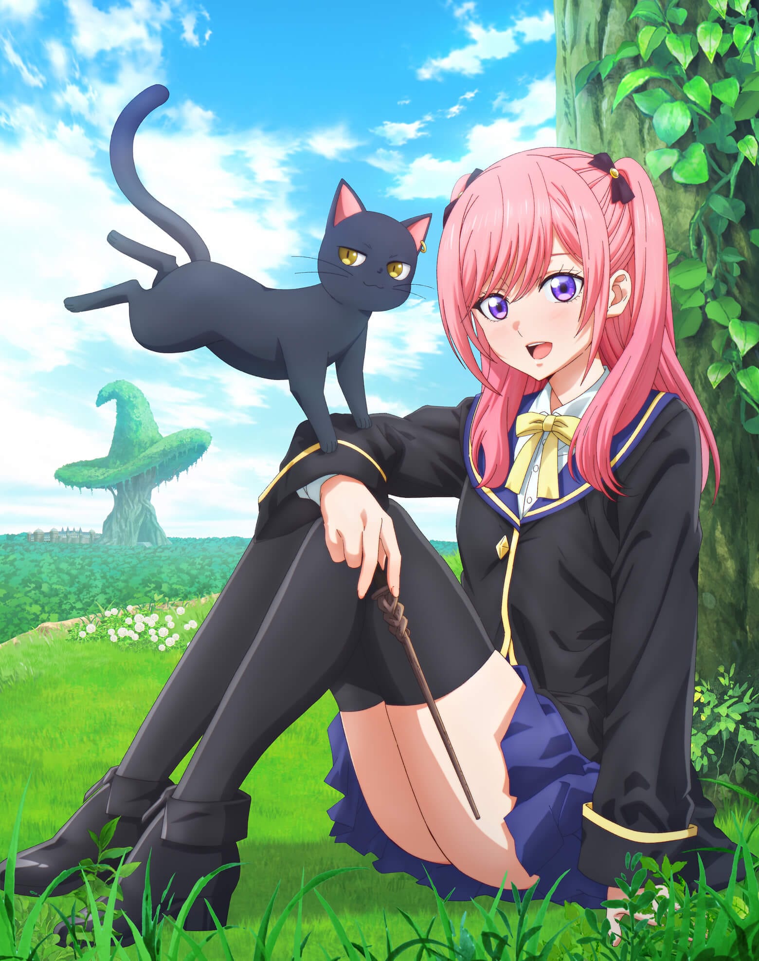The Classroom of a Black Cat and a Witch visual anime