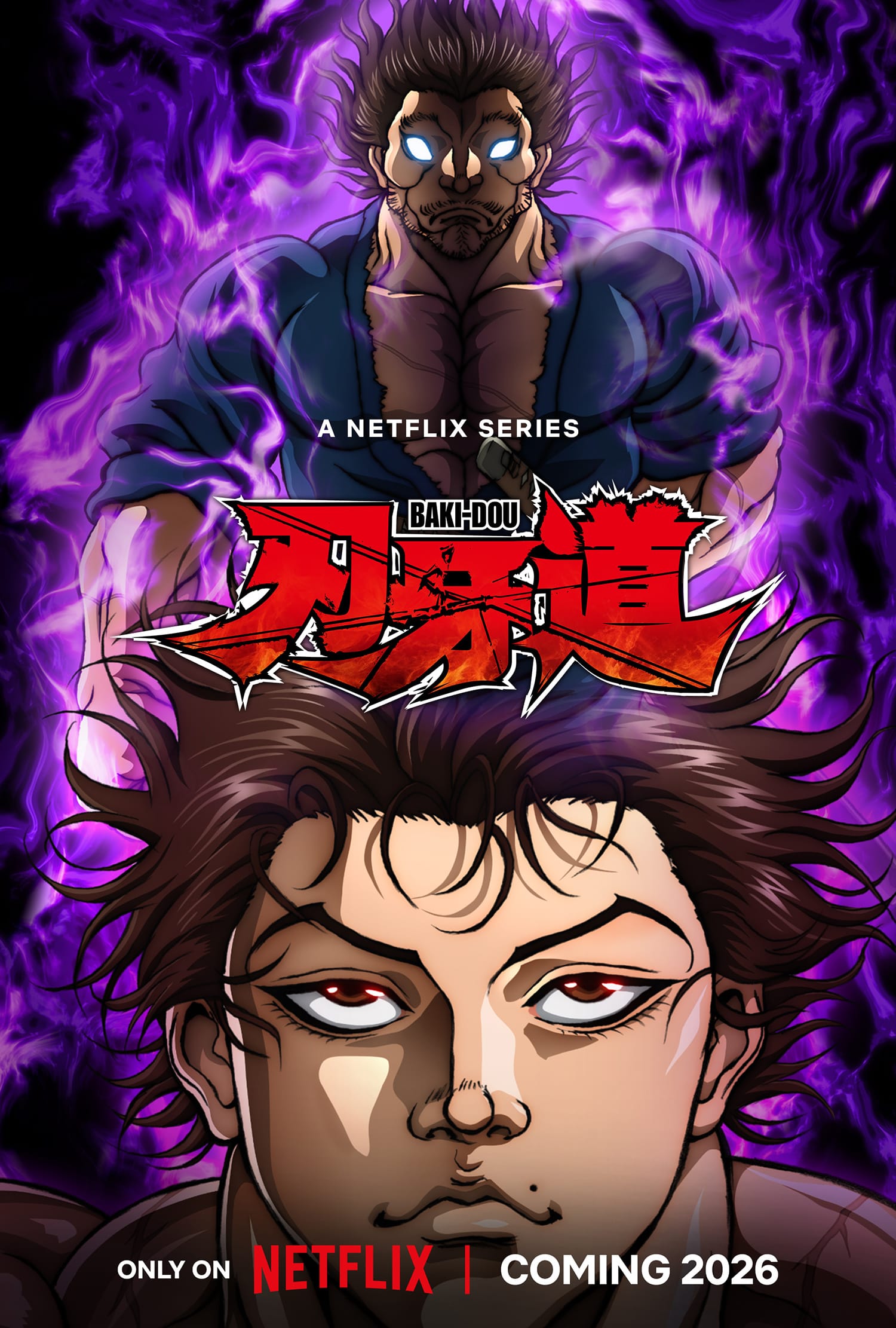 BAKI-DOU: The Legendary Miyamoto Musashi" anime visual