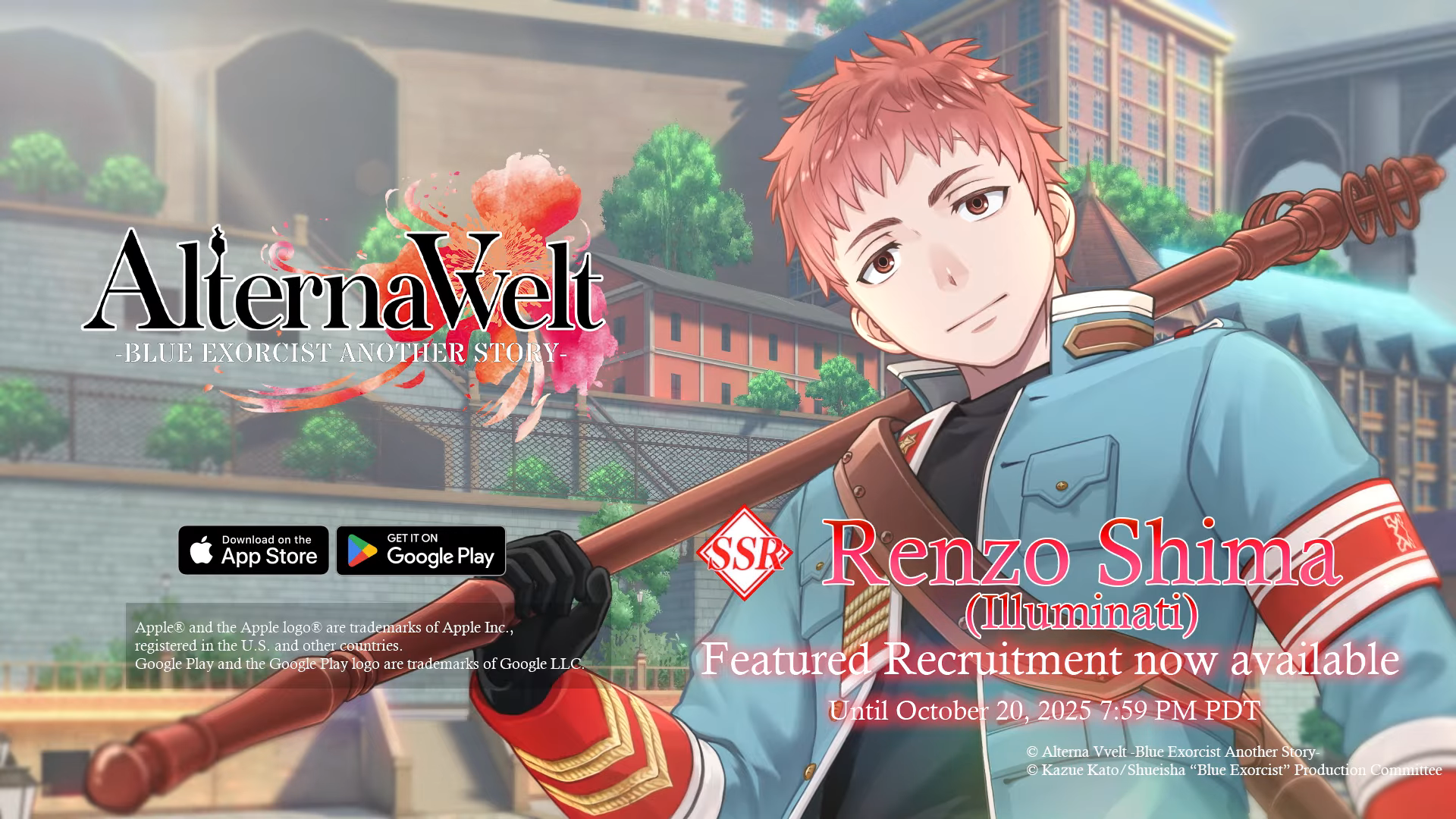 Major Update Comes to Alterna Vvelt: Blue Exorcist Another Story