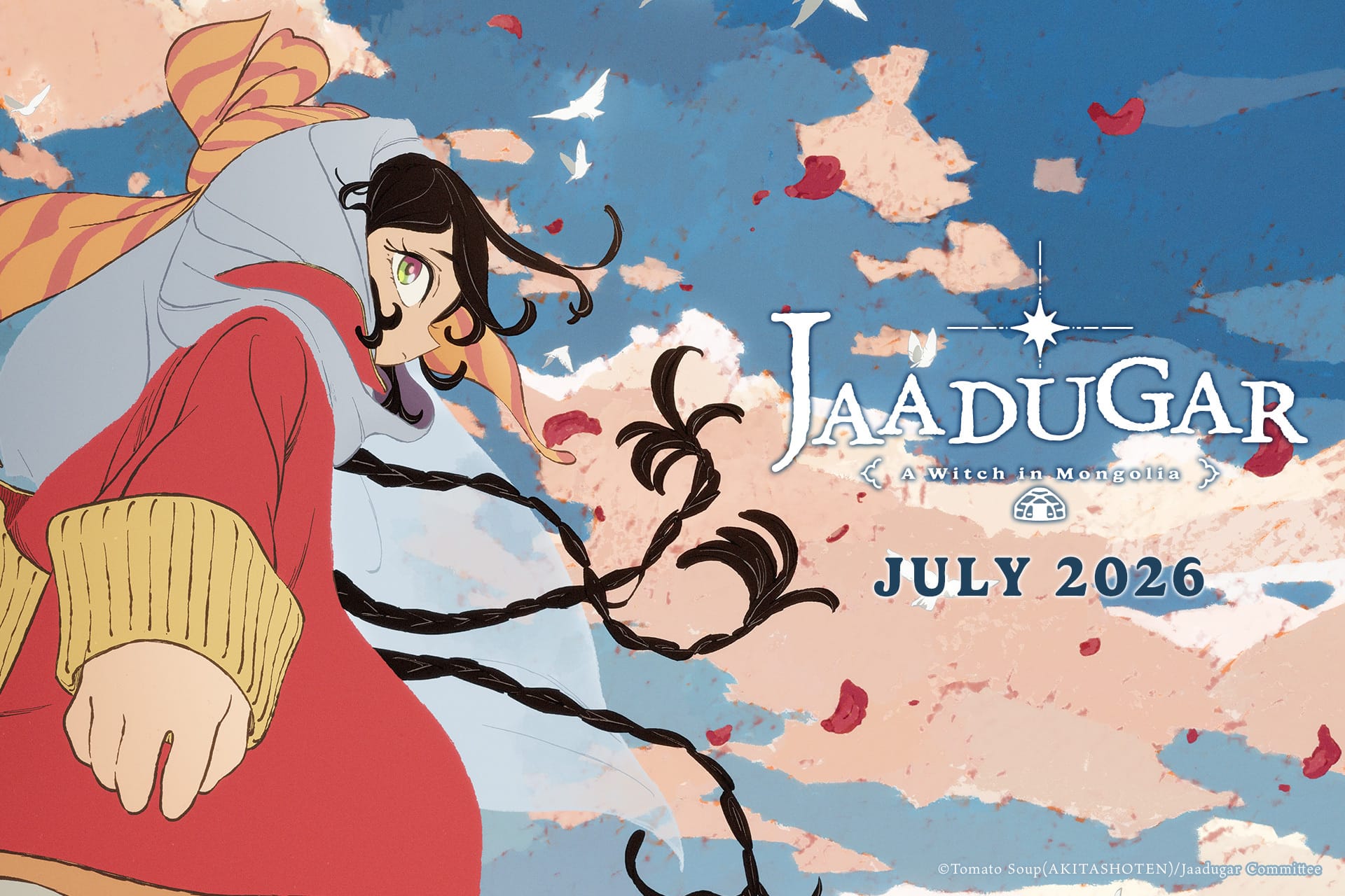 Jaadugar: A Witch in Mongolia Anime Reveals Staff, Trailer, July 2026