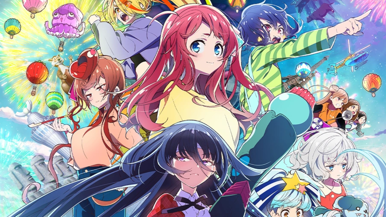 Characters from Zombie Land Saga: Yumeginga Paradise movie poster