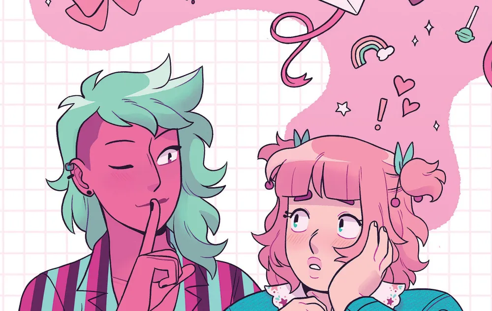 Rainbow!, Volume 1, by Gloom and Sunny, on sale March 5th, 2024.