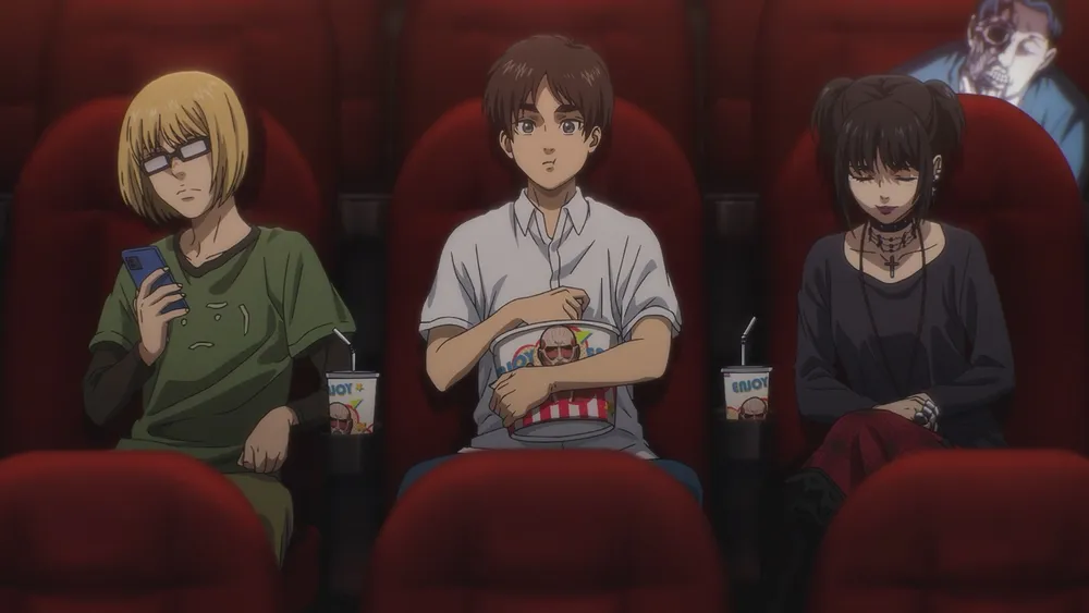 attack on titan movie changes