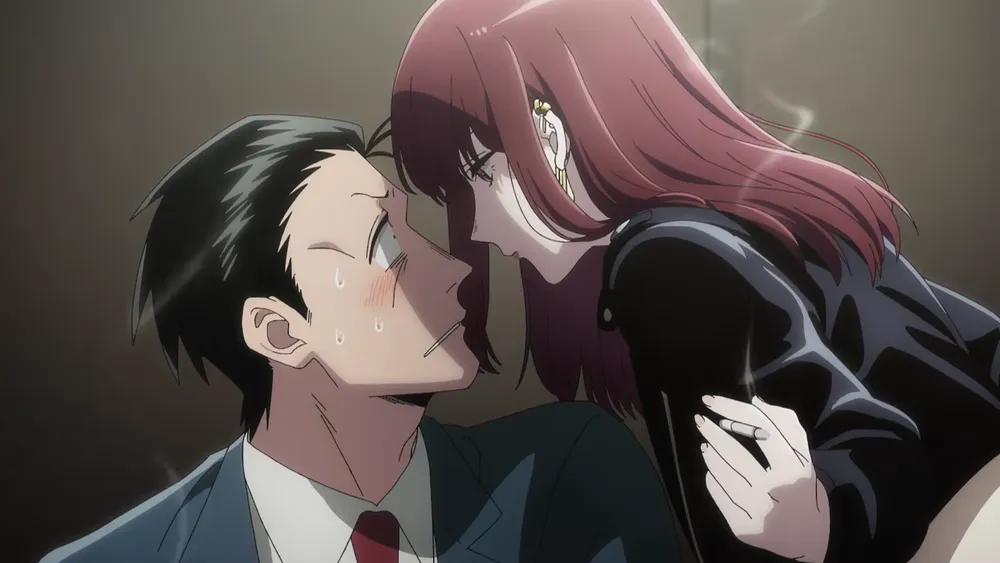 smoking behind the supermarket anime staff