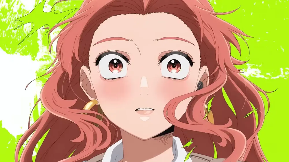 green yuri anime trailer release date january 2027