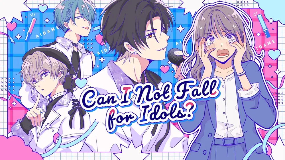 The key visual for Can I Not Fall for Idols? 