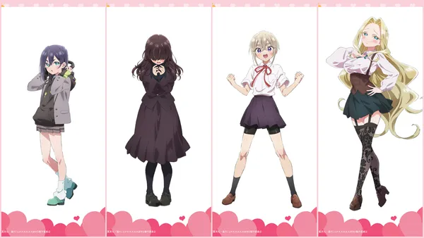 Image for The 100 Girlfriends Who Really, Really, Really, Really, Really Love You Anime Releases New Character Visuals