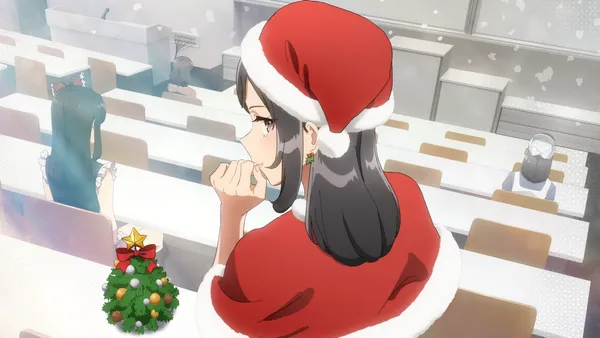 Image for Rascal Does Not Dream of Santa Claus Anime Unveils Trailer, July Premiere Date