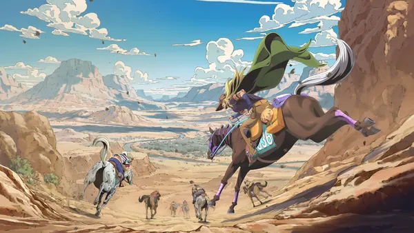 Image for JoJo’s Bizarre Adventure: Steel Ball Run Anime Announced