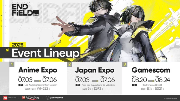 Image for Arknights: Endfield Heads to Anime Expo and Japan Expo This July