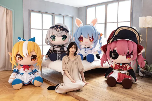 Image for Taito Brings Out New Life-Size Plushies of Hololive Fantasy
