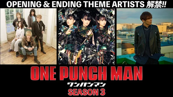 Image for One-Punch Man Season 3 Reveals Theme Song Information, Artists