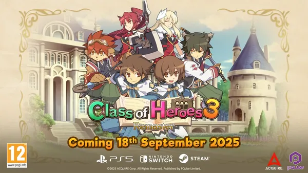 Image for Class of Heroes 3 Remaster Launches on 18 September