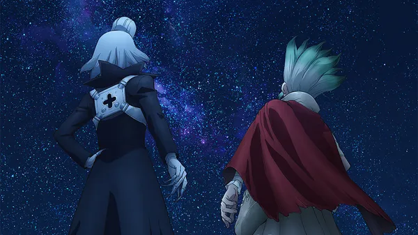 Image for Senku and Xeno Unite in New Dr. Stone: Science Future Part 3 Teaser Visual