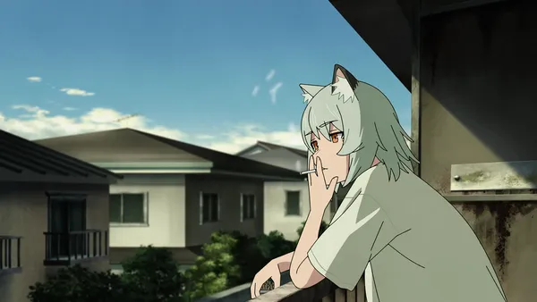 Image for Chainsmoker Cat Anime Announced for July 2026