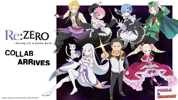 Image for Puzzle & Dragons and Re:ZERO Collaboration Launches