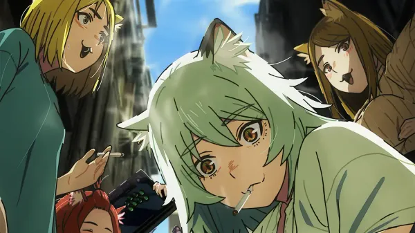 Image for Chainsmoker Cat Anime Reveals Key Visual, July 2 Premiere
