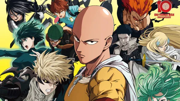 Image for One-Punch Man Anime Reveals 10th Anniversary Exhibition Event Visual