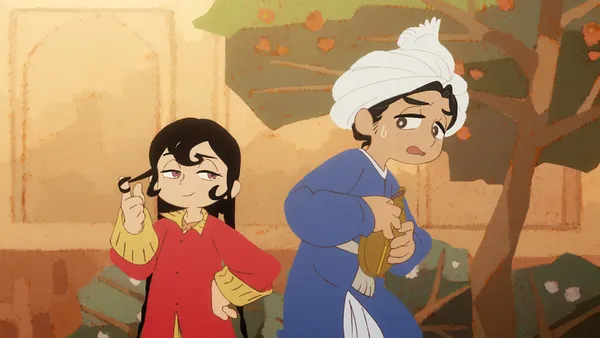 Image for Interview With Jaadugar: A Witch in Mongolia English Voice Actors Cristina Vee and Yussef Benelbar